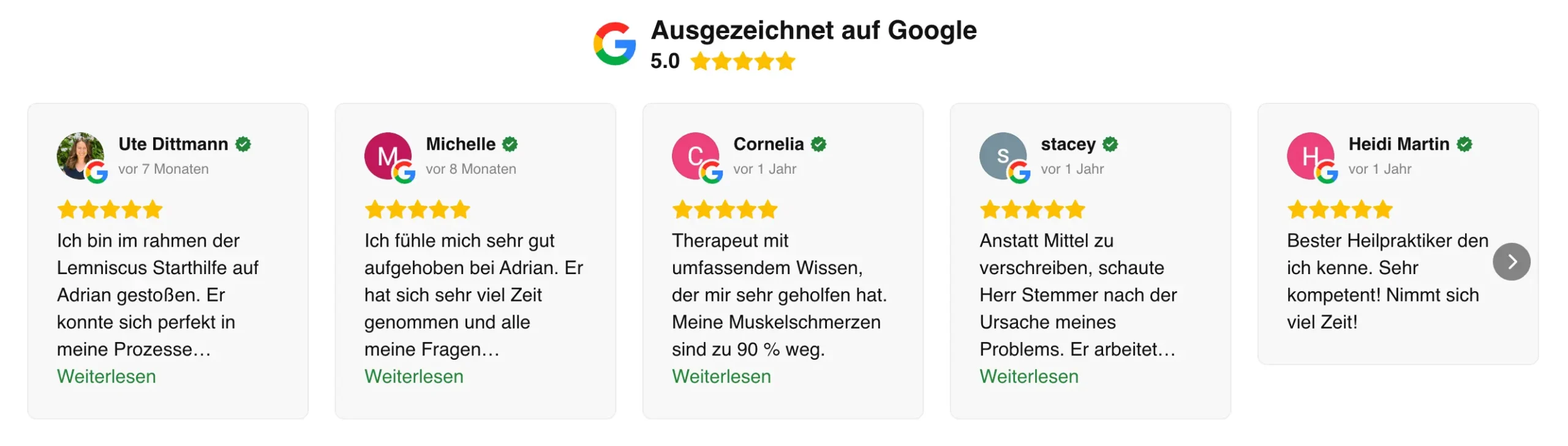 Adrian Stemmer Google Rezensionen